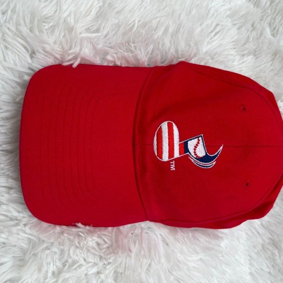 Men Hat Sport Baseball Cap Red Cottn Hat - Picture 2 of 11